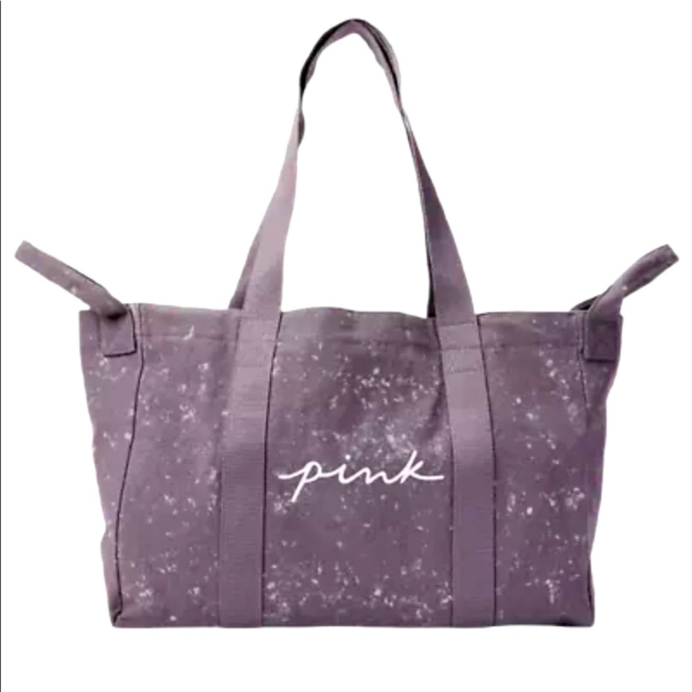 New🤩 VSPINK Canvas Tote NWT